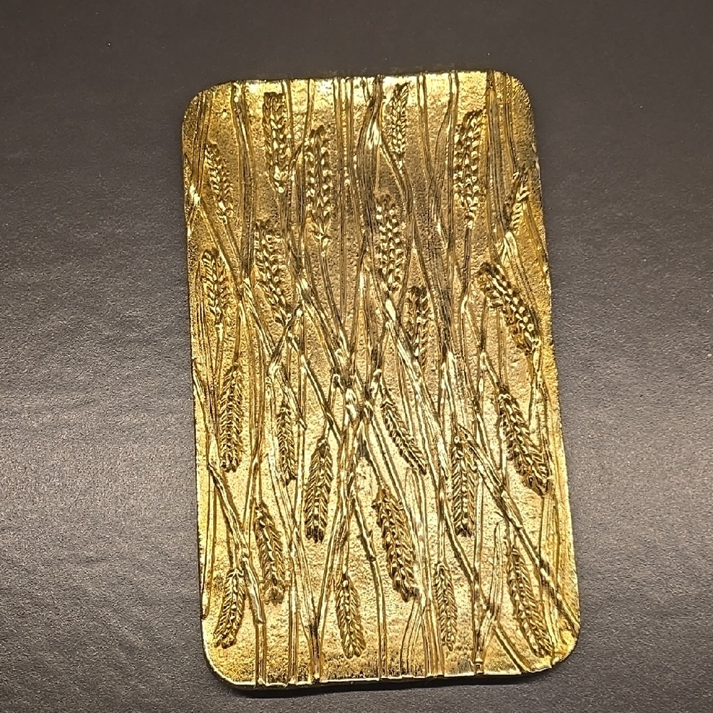 MICHAEL ARAM Wheat Bread Plate 10.5" x 6"